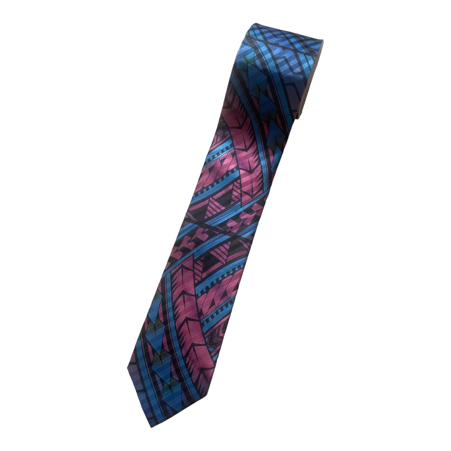 SZN2: BLUE AND PINK 1 TRIBAL NECKTIE