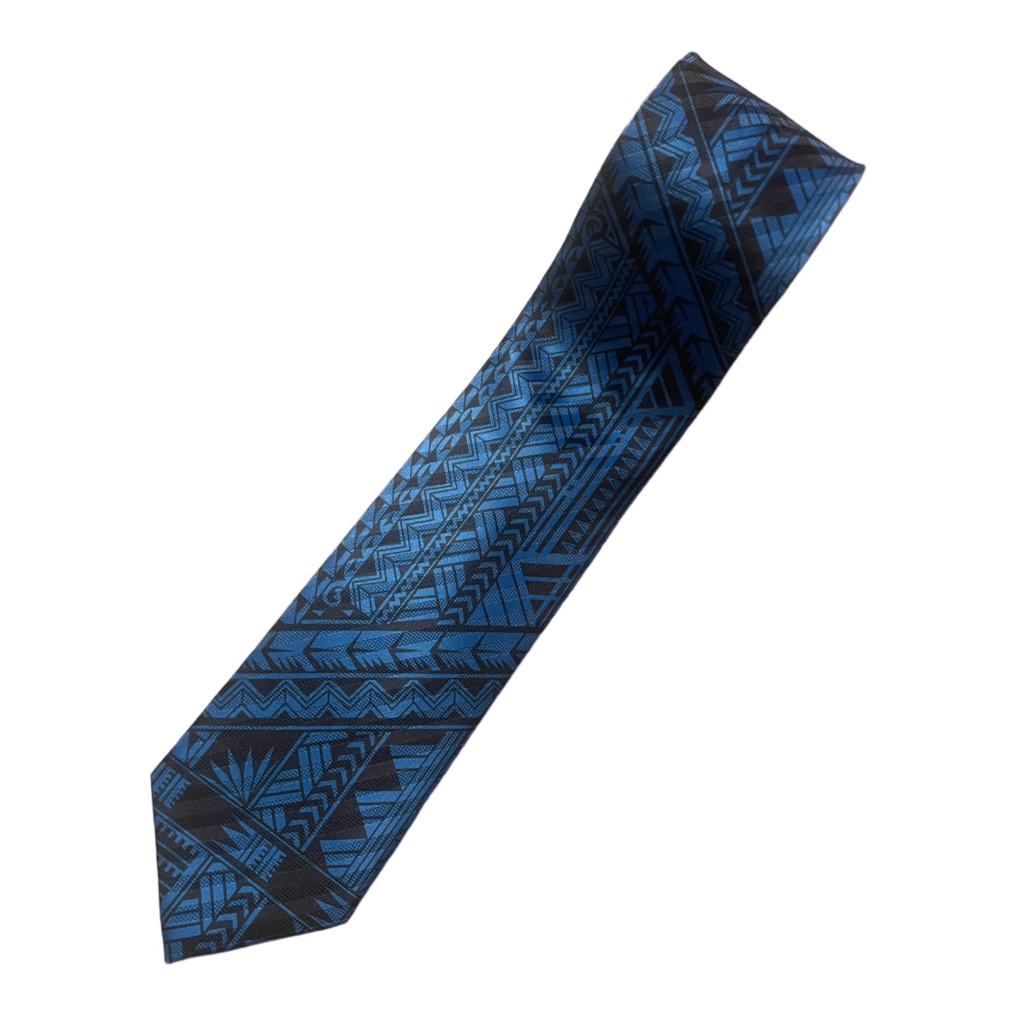 SZN2: BLACK AND BLUE 1 TRIBAL NECKTIE