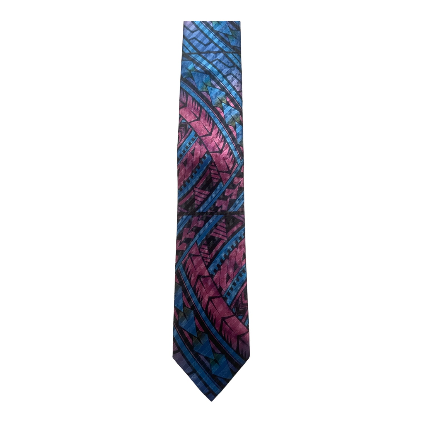 SZN2: BLUE AND PINK 1 TRIBAL NECKTIE