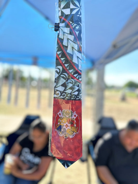 SZN3: CUSTOM TONGA TRIBAL NECKTIE