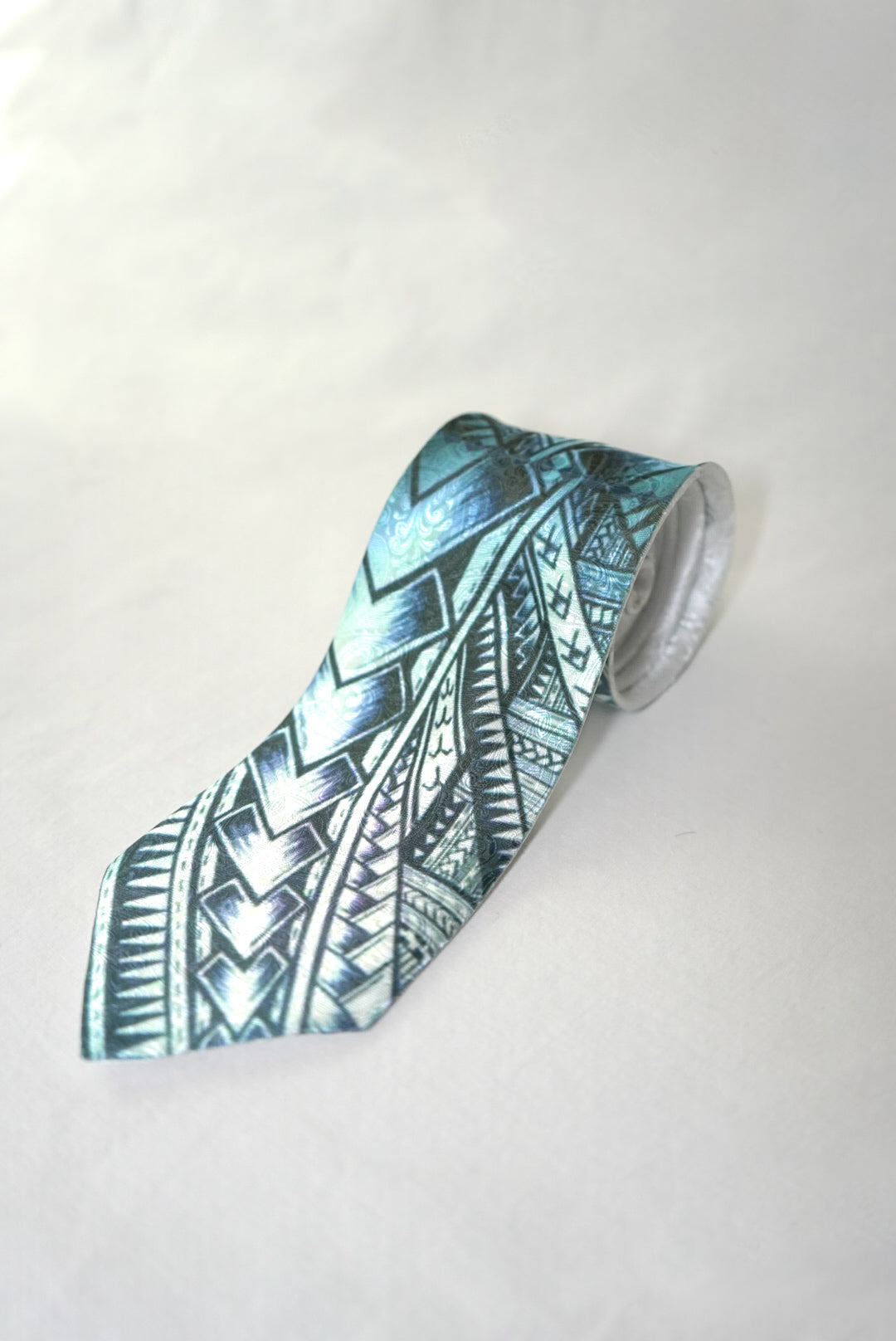 SZN1: BLUE TRIBAL NECKTIE 2