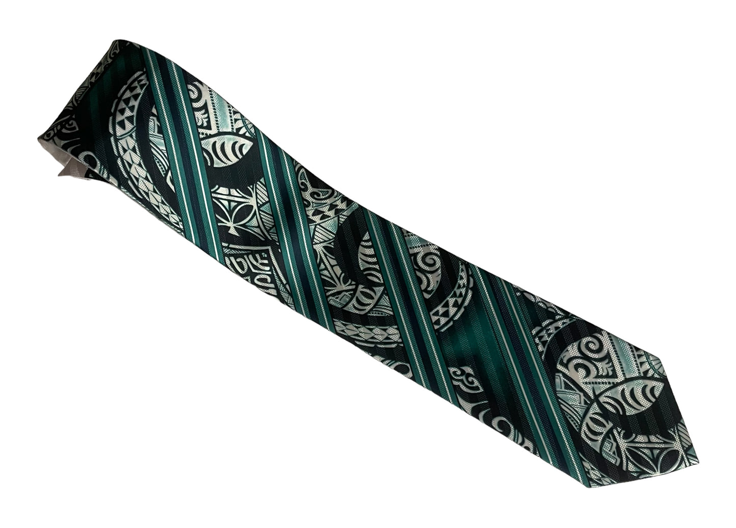 SZN2: GREEN 1 TRIBAL NECKTIE