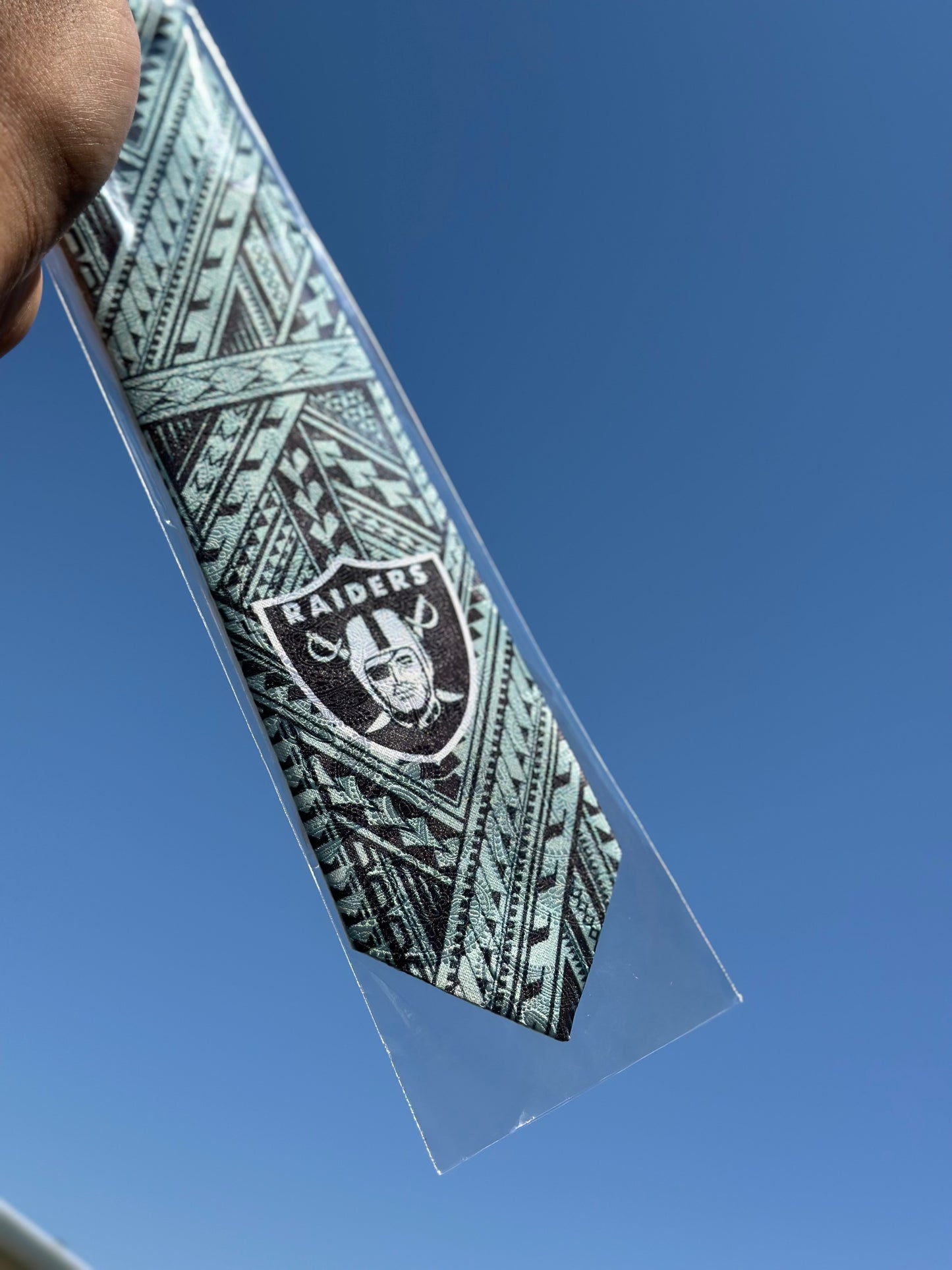 SZN3: CUSTOM RAIDERS TRIBAL NECKTIE