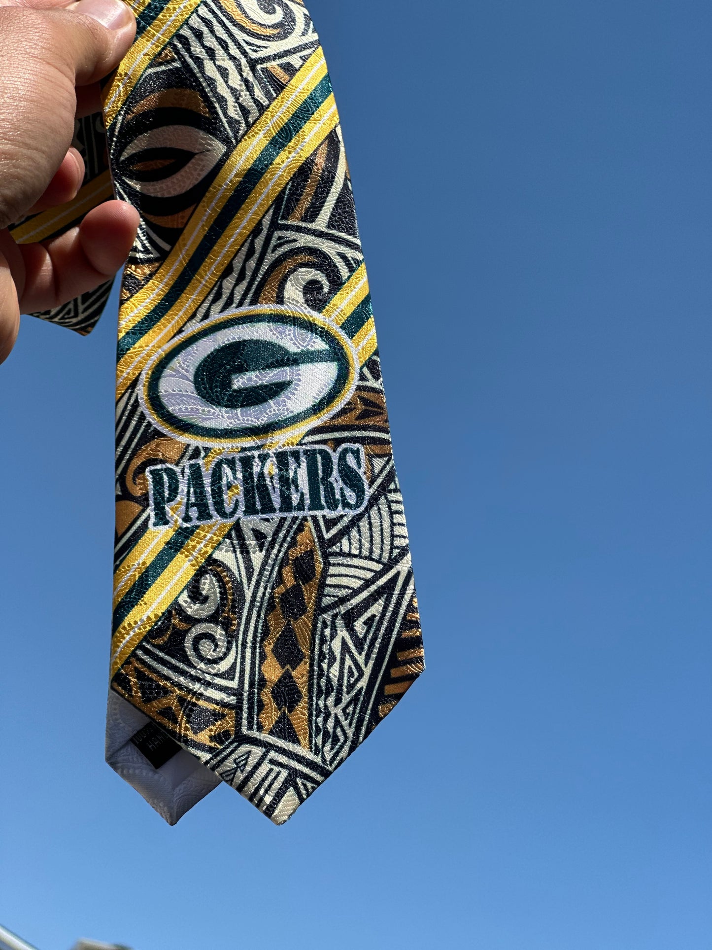 SZN3: CUSTOM PACKERS TRIBAL NECKTIE