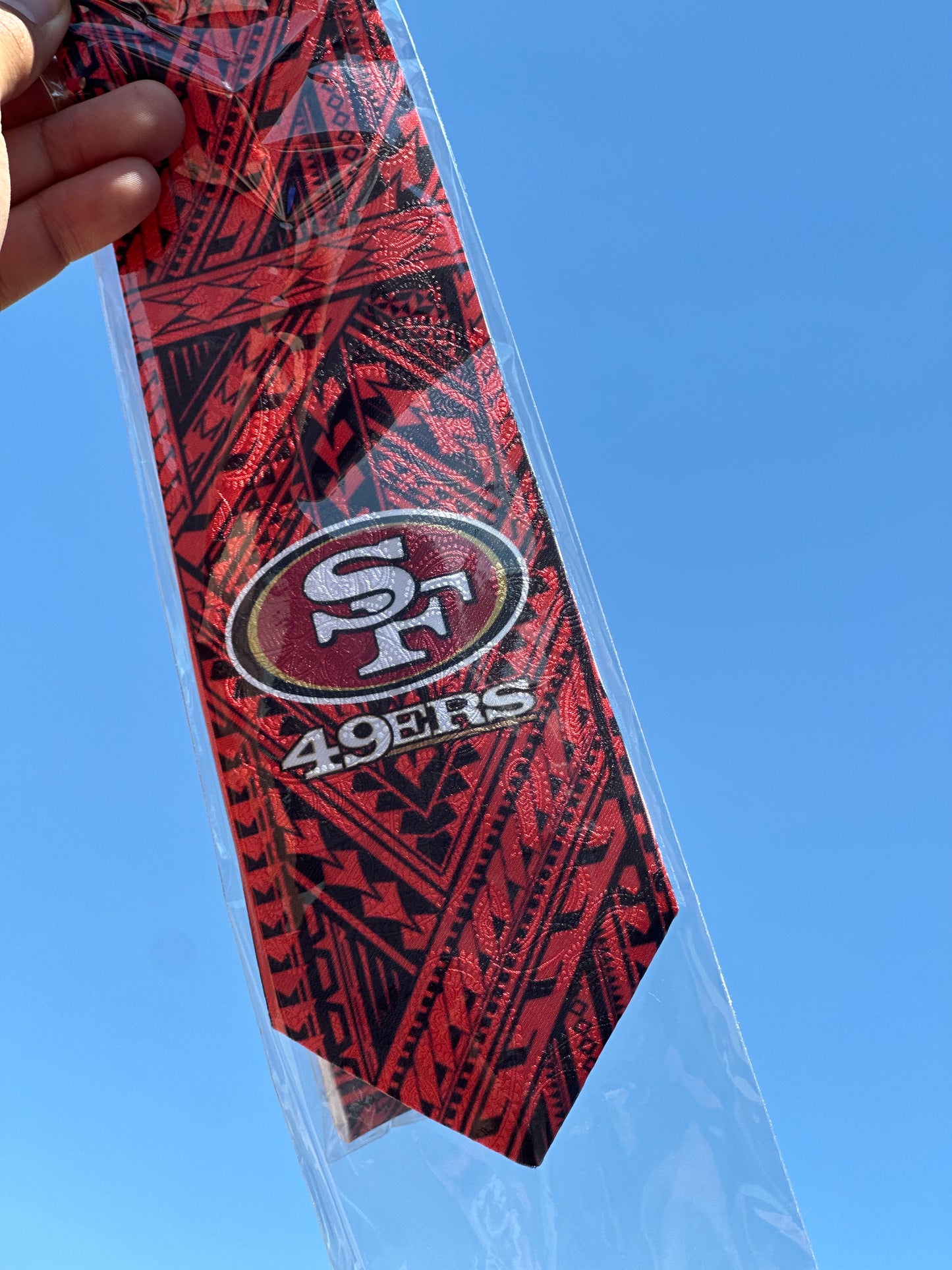 SZN3: CUSTOM 49ERS TRIBAL NECKTIE