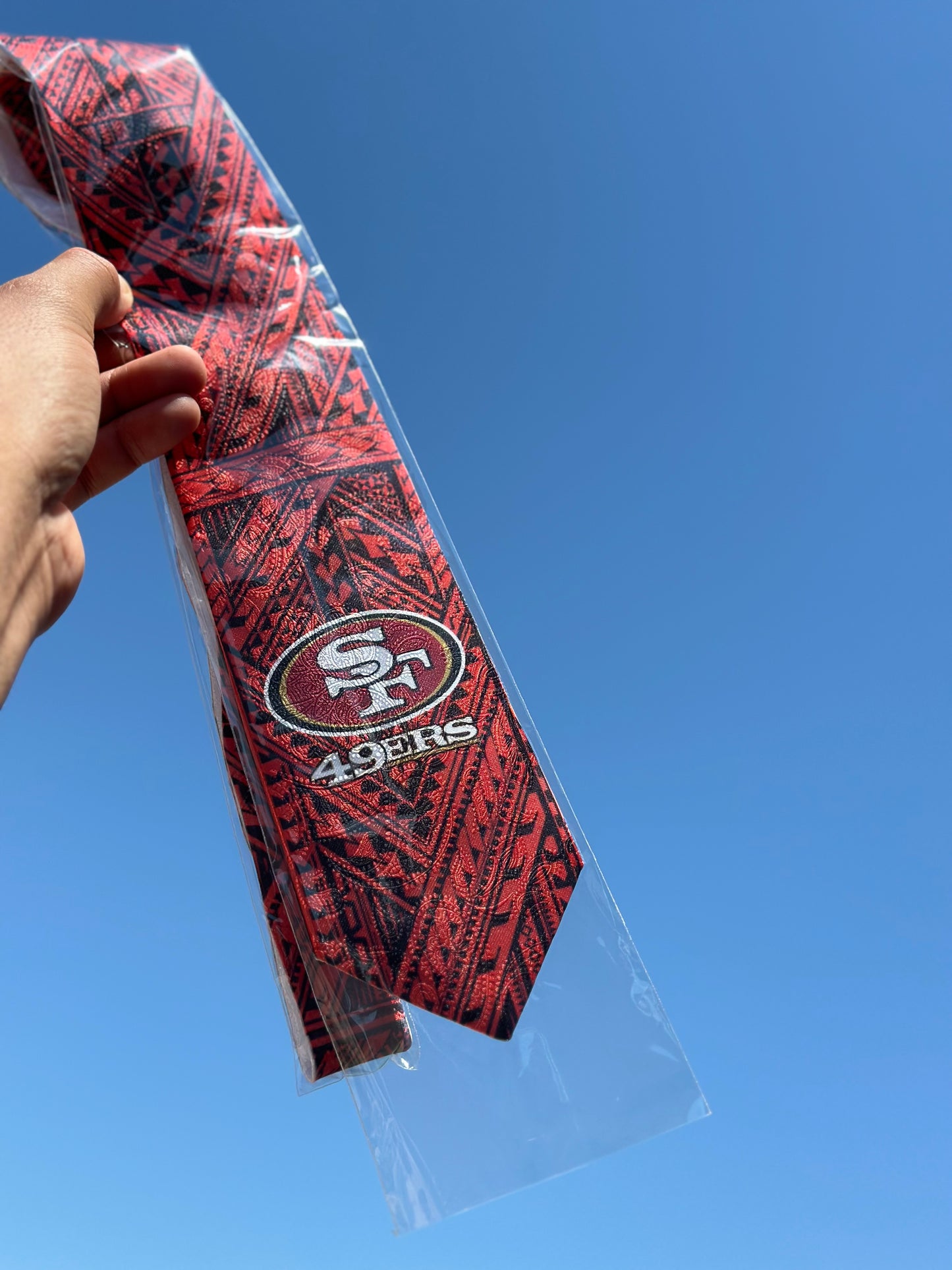 SZN3: CUSTOM 49ERS TRIBAL NECKTIE