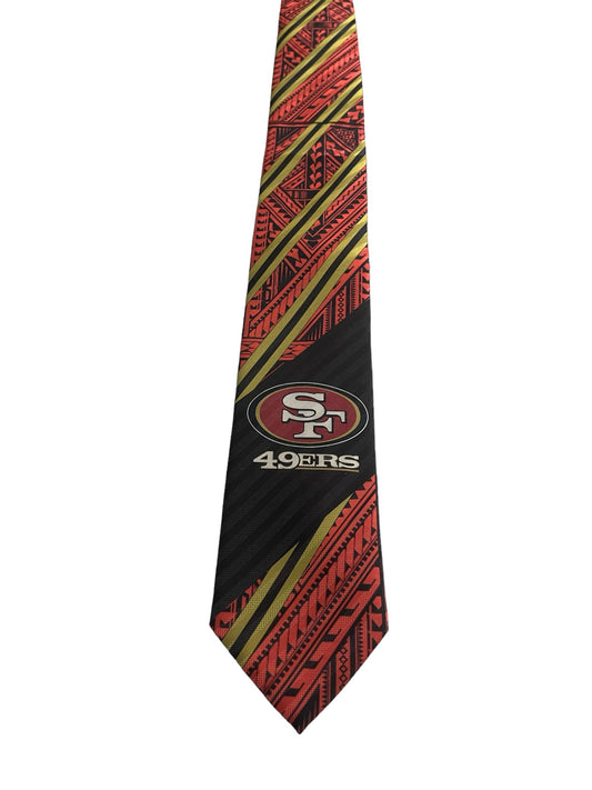 SZN1: CUSTOM 49ERS TRIBAL NECKTIE