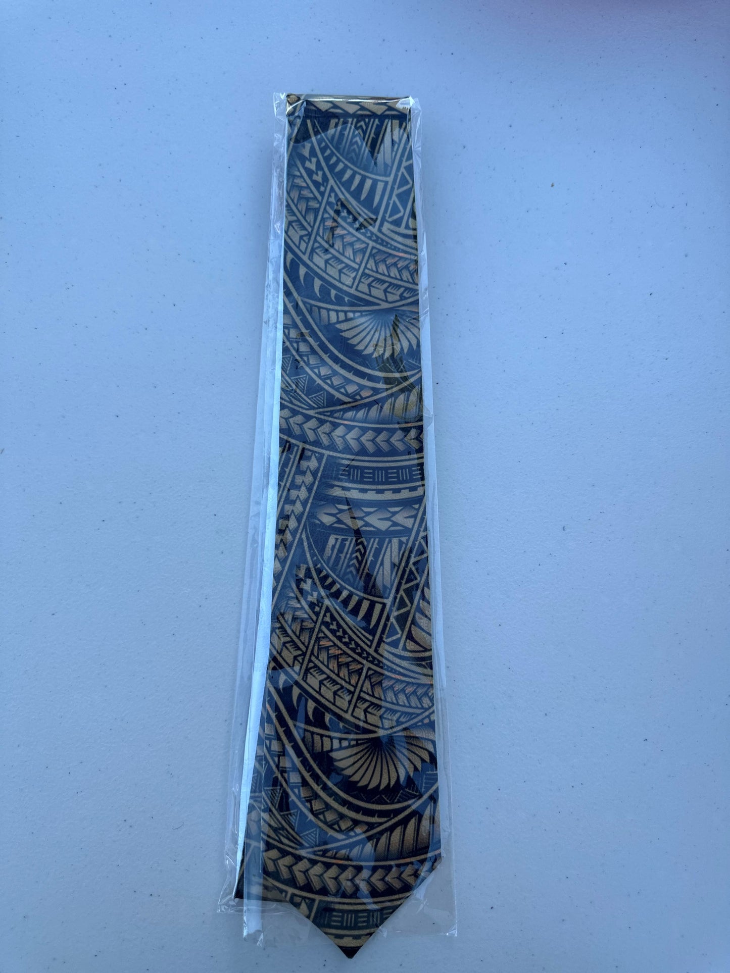 SZN3: BROWN & BLACK 1 TRIBAL NECKTIE